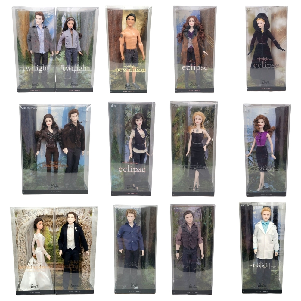 Barbie Twilight Saga Complete Set Of All 15 Dolls, Vampire 2-Pack